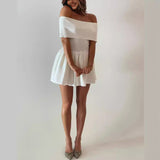 European And American Style Beach Holiday Sexy Knitted Dress