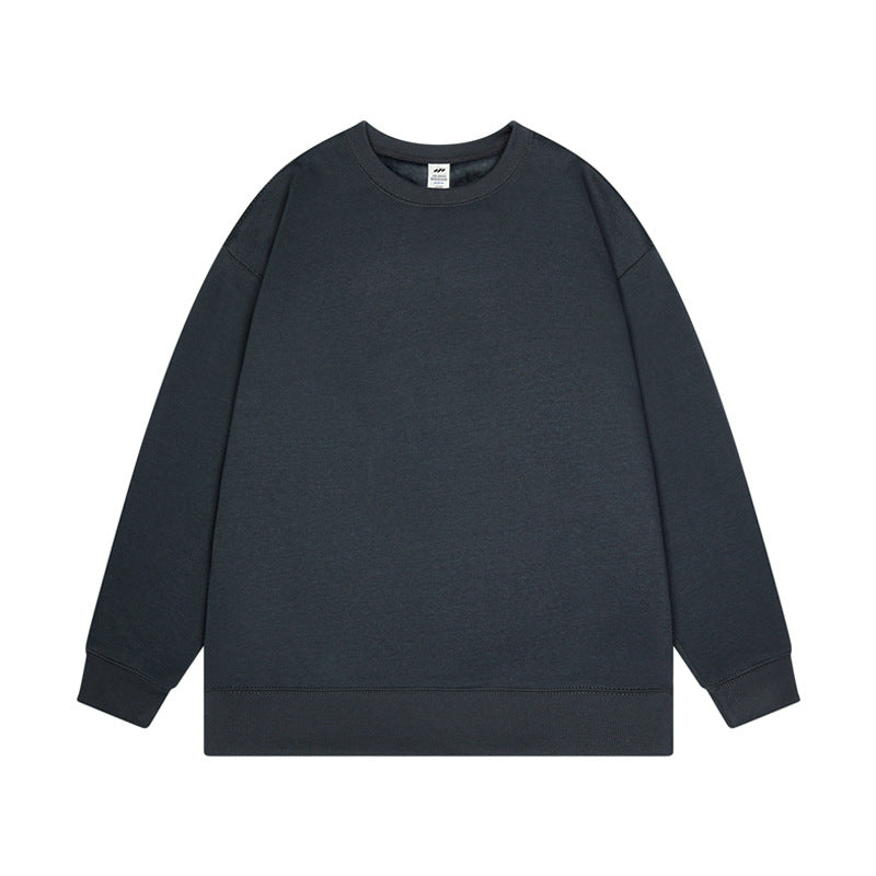 400g Heavy Weight Silver Fox Velvet Velvet Padded Thickened Sweater Men