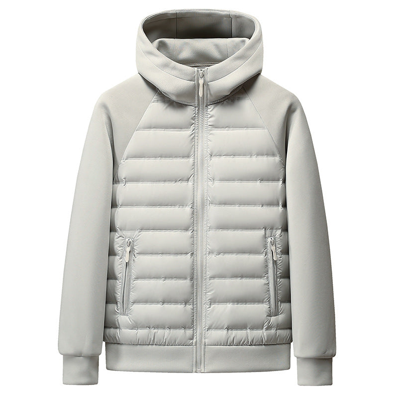 Men's Hooded Lightweight Down Jacket Sweater