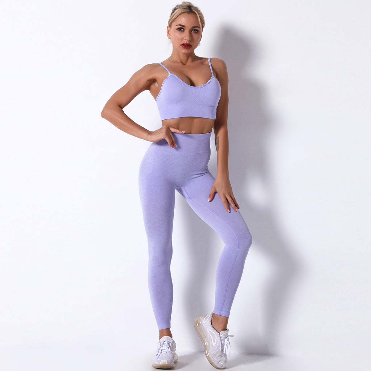 Gym And Yoga Pants Sports Two-piece Set