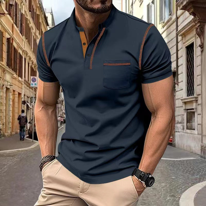 Men's Short-sleeved Quick-dry Casual Polo Shirt