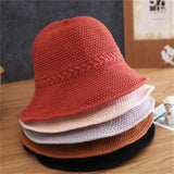 Japanese Artistic Thin Breathable Fisherman Hat For Women