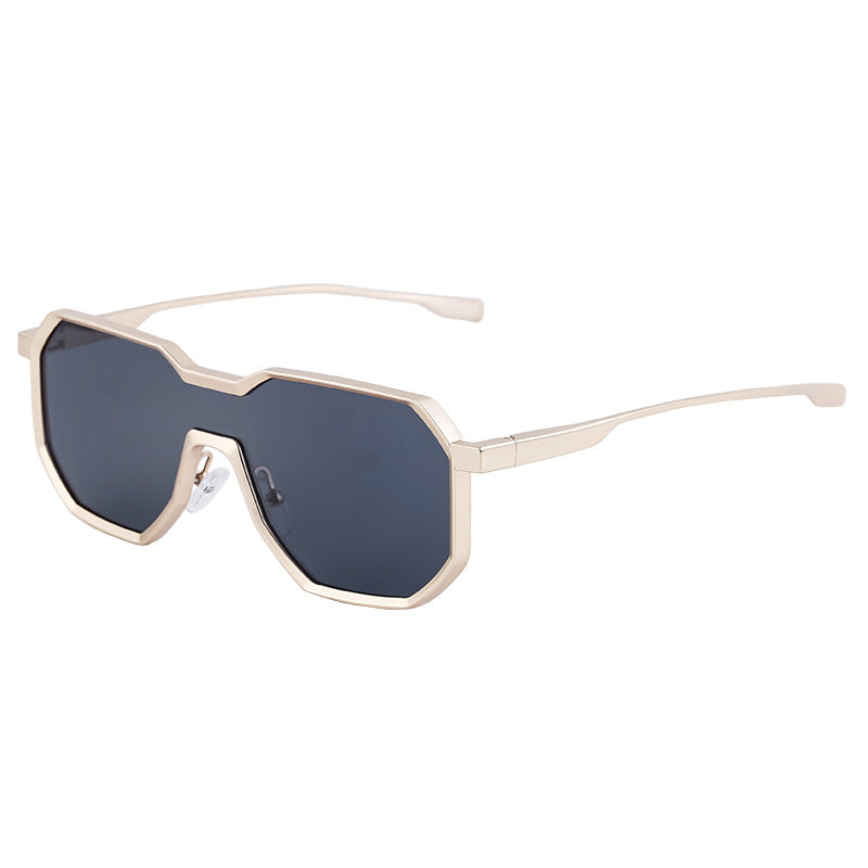 New One Irregular Sunglasses Men