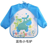 Long Sleeve Kids Waterproof Meal Baby protective Apron