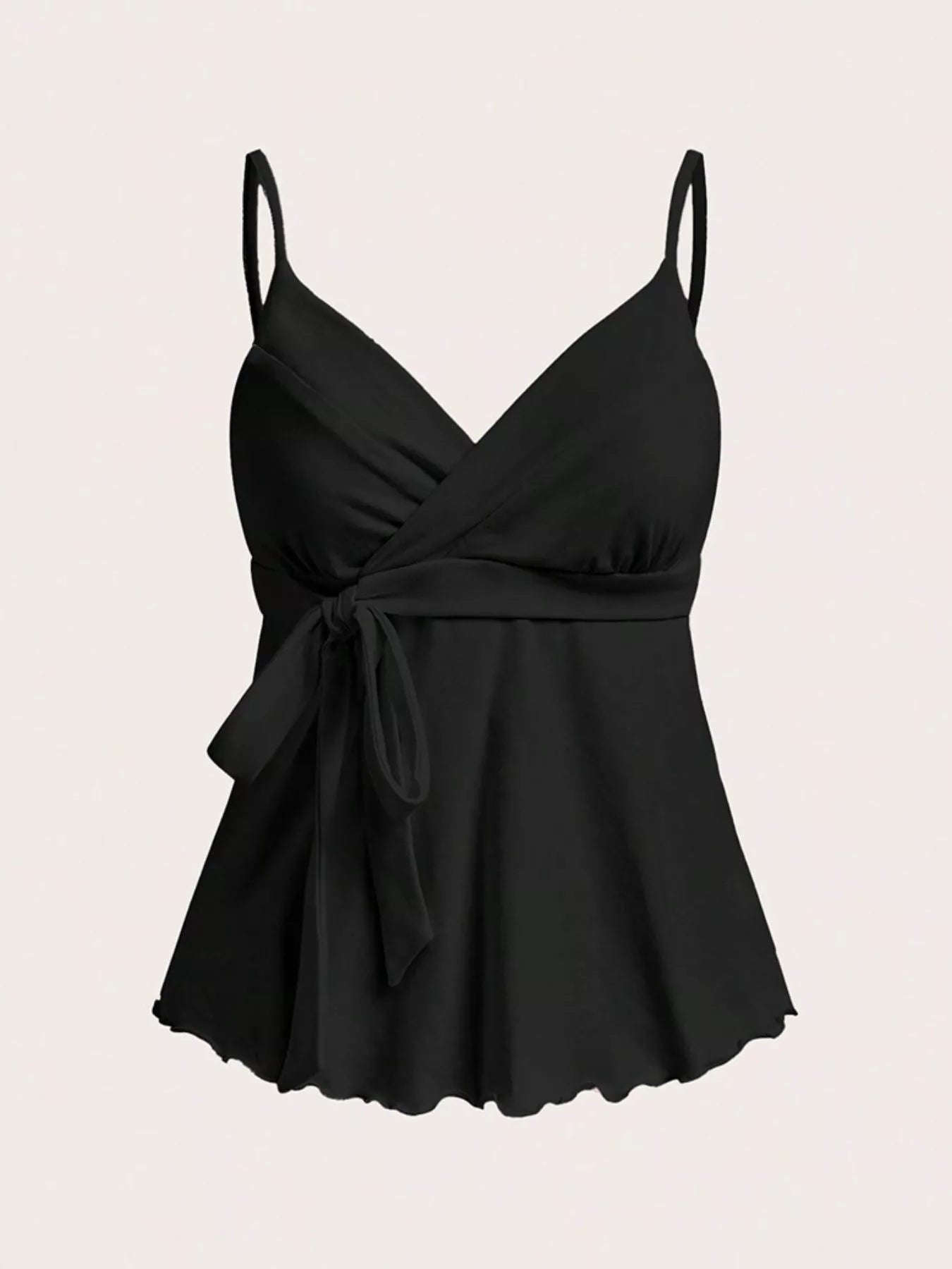Shop Wrap Tie Surplice Cami - Women's Fashion | Akatonbo