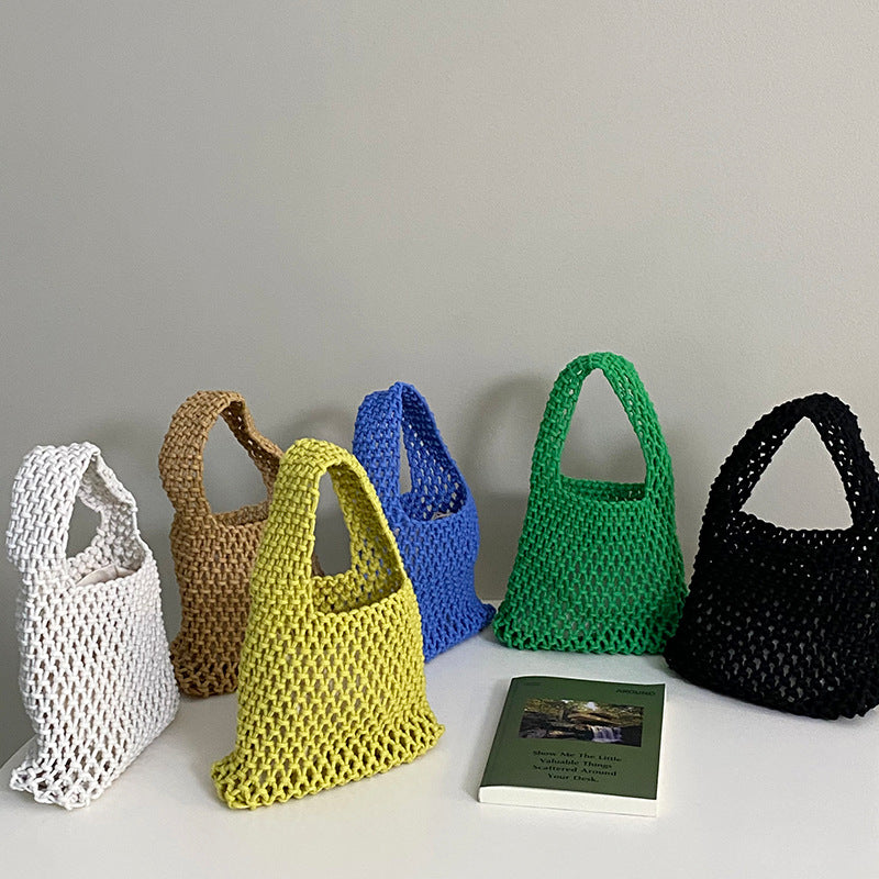 Handwoven Fashion Versatile Mesh Beach Bag