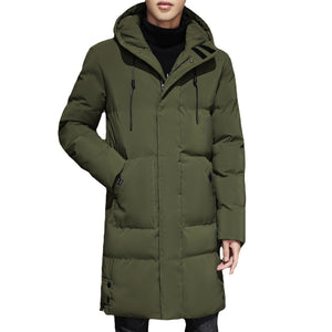 Plus Size Men's Winter Cotton Coats Coat Thick Mid-length