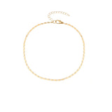 Bohemian Simple Women's All-Match Box Chain Summer Anklet Beaded Beach