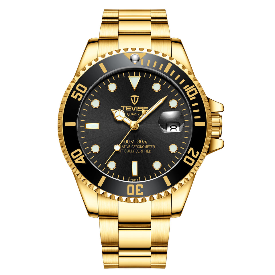 Quartz Watch Sports Luminous