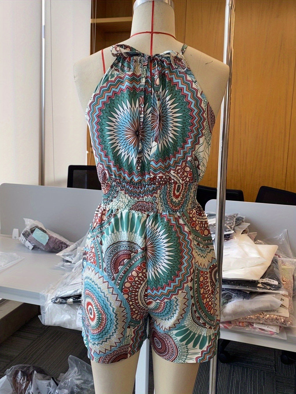 One-piece Shorts Set