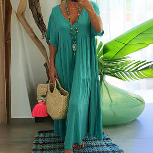 Classic Plus Size Large Swing Dress