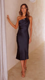 Back Lace Up Slim Fit Dress