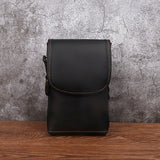 Mens Fashion Leather Shoulder Crossbody Bag