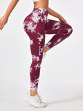 3 Pack Tie Dye Workout Seamless Leggings For Women High Waist Gym Leggings Yoga Pants, Seamless Leggings For Women High Waist Yoga Pants