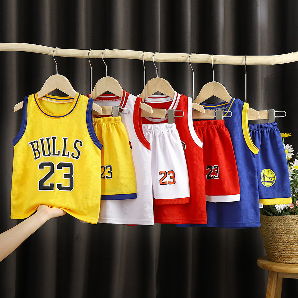 Children's Clothing Sports Basketball Wear Children's Clothing Boys' Suit set