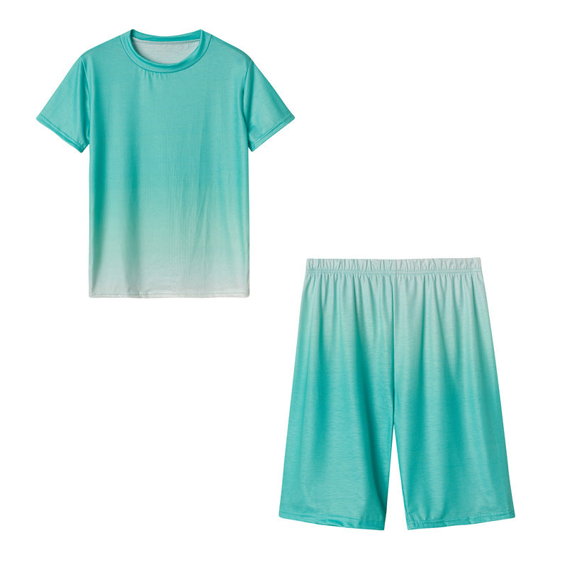 Short-Sleeved Shorts Two-Piece Set
