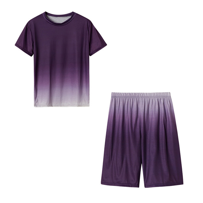 Short-Sleeved Shorts Two-Piece Set
