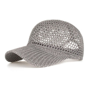 Sun Protection Sunshade Cool Fishing Net Baseball Cap