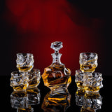 Thickened Whiskey Glass Set Foreign Wine Glass Crystal Glass Wine Bottle Creative Wine Set