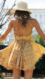 Summer Women's Print Sling Floral Dress