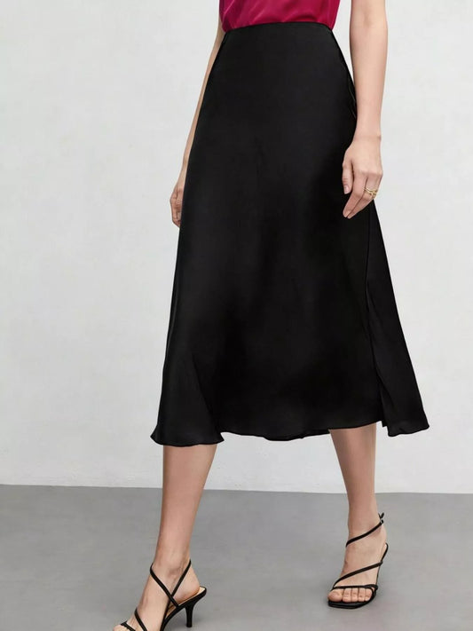 Shop High Waist Midi Skirt - Women's Fashion | Akatonbo
