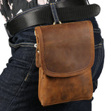 Mens Fashion Leather Shoulder Crossbody Bag