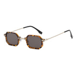 Retro Small Frame Polygon Men's Glasses