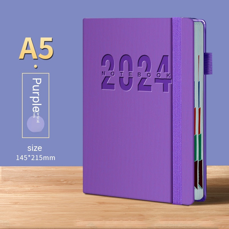 Fashion Simple 2024 Plan Calendar Notebook