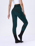 Butt Lifting Yoga Gym Athletic Pants, Hollow Out Tummy Control Sports Leggings Tie Dye Running Pants
