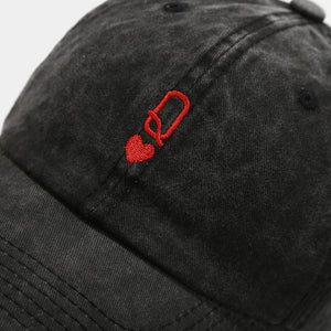 Washed-out Vintage Matching Baseball Cap