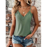 New Women's Clothing V-neck Lace Sling Top