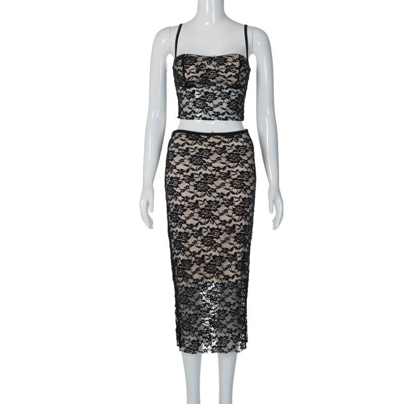 Akatonbo Lace Skirt Set