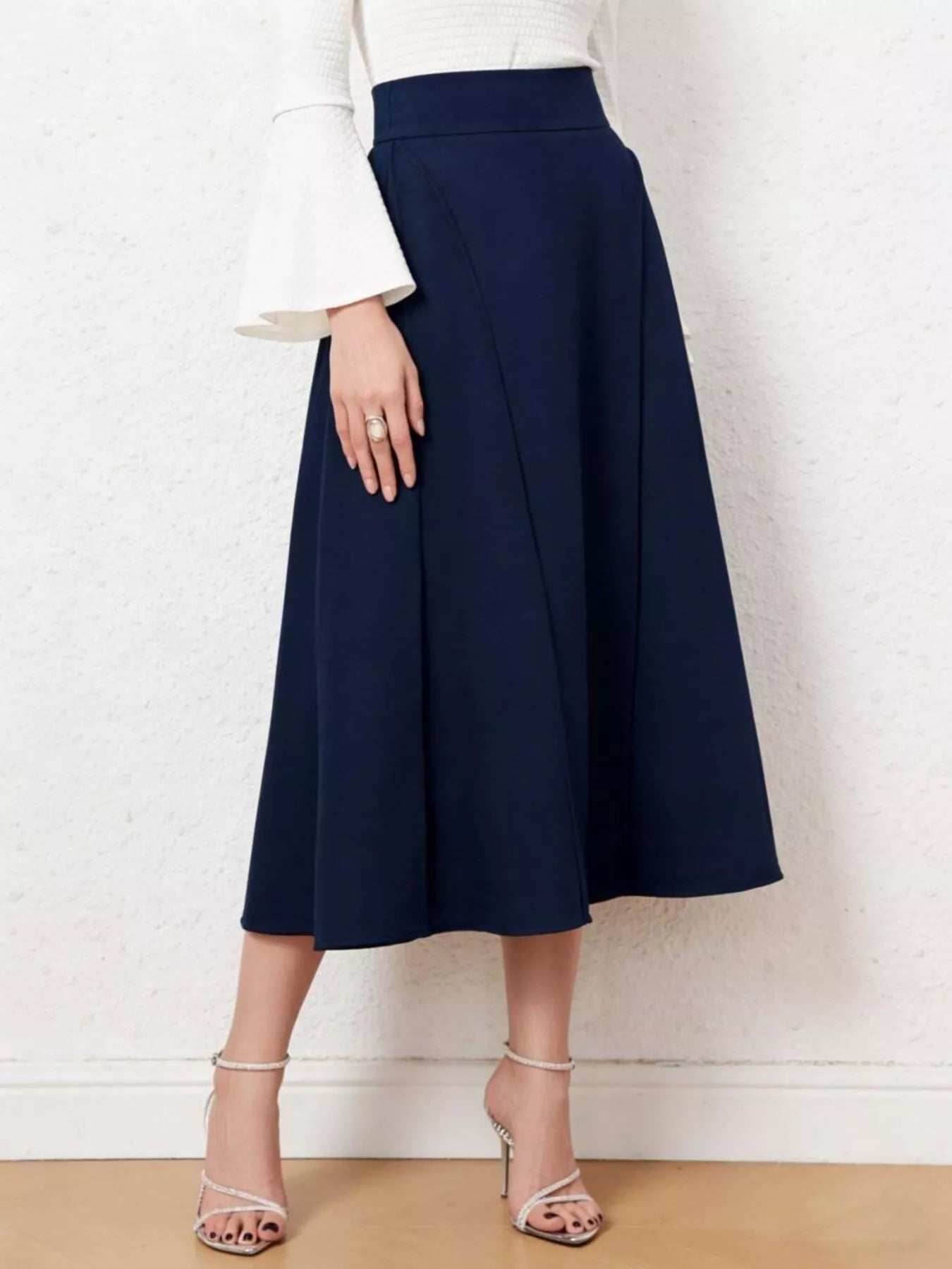 Shop A-Line Midi Skirt - Women's Fashion | Akatonbo
