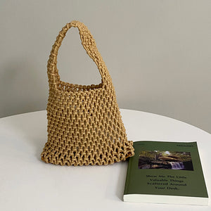 Handwoven Fashion Versatile Mesh Beach Bag