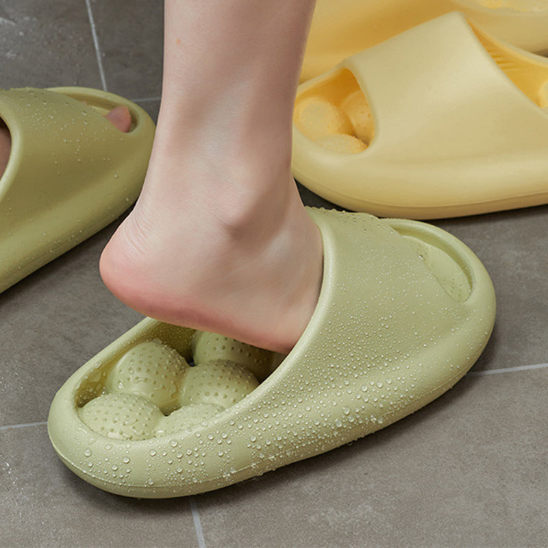 Ball Massage Sole Design Bathroom Slippers