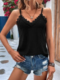 New Women's Clothing V-neck Lace Sling Top