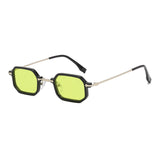 Retro Small Frame Polygon Men's Glasses