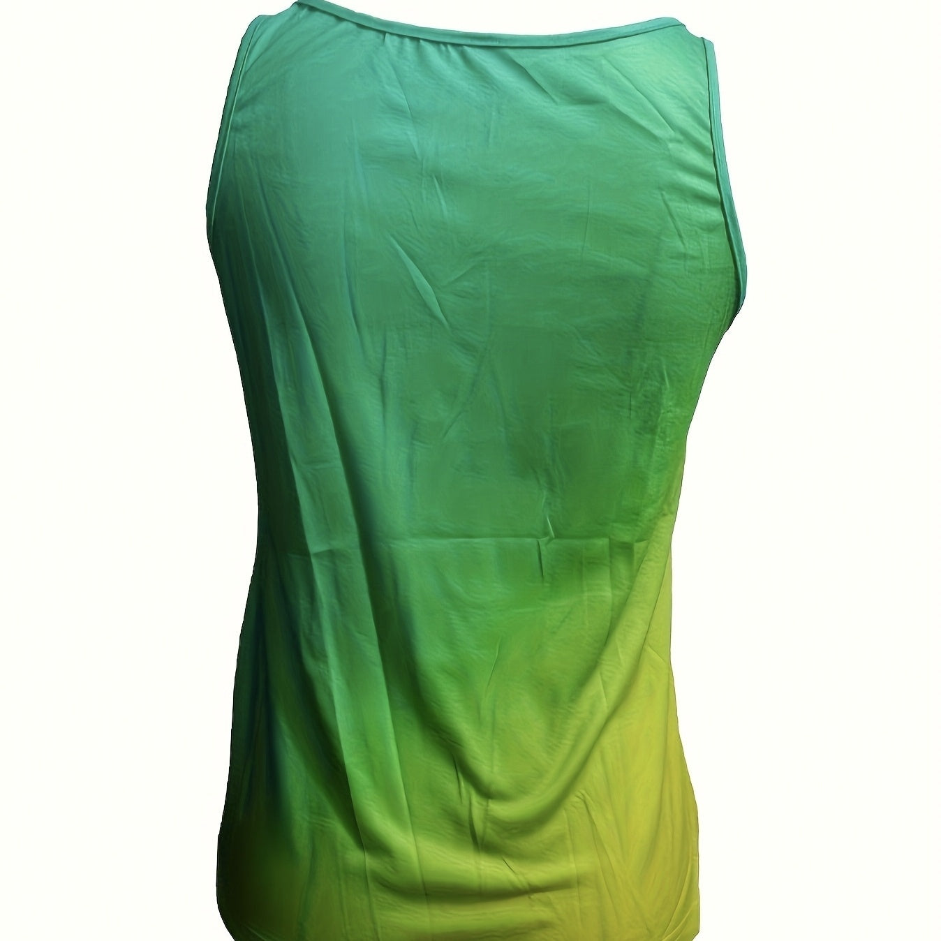 Ladies' V-neck Printed Fashionable And Versatile Slimming Tank Top