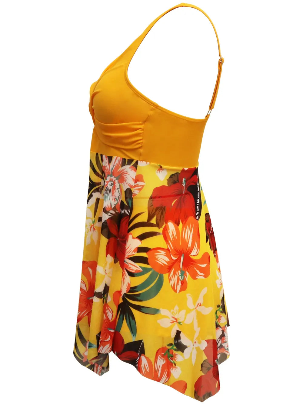 Shop Printed Wide Strap Two-Piece Swim Set - Women's Fashion | Akatonbo