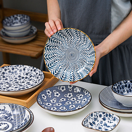 Japanese Ceramic Home Salad Fruit Set