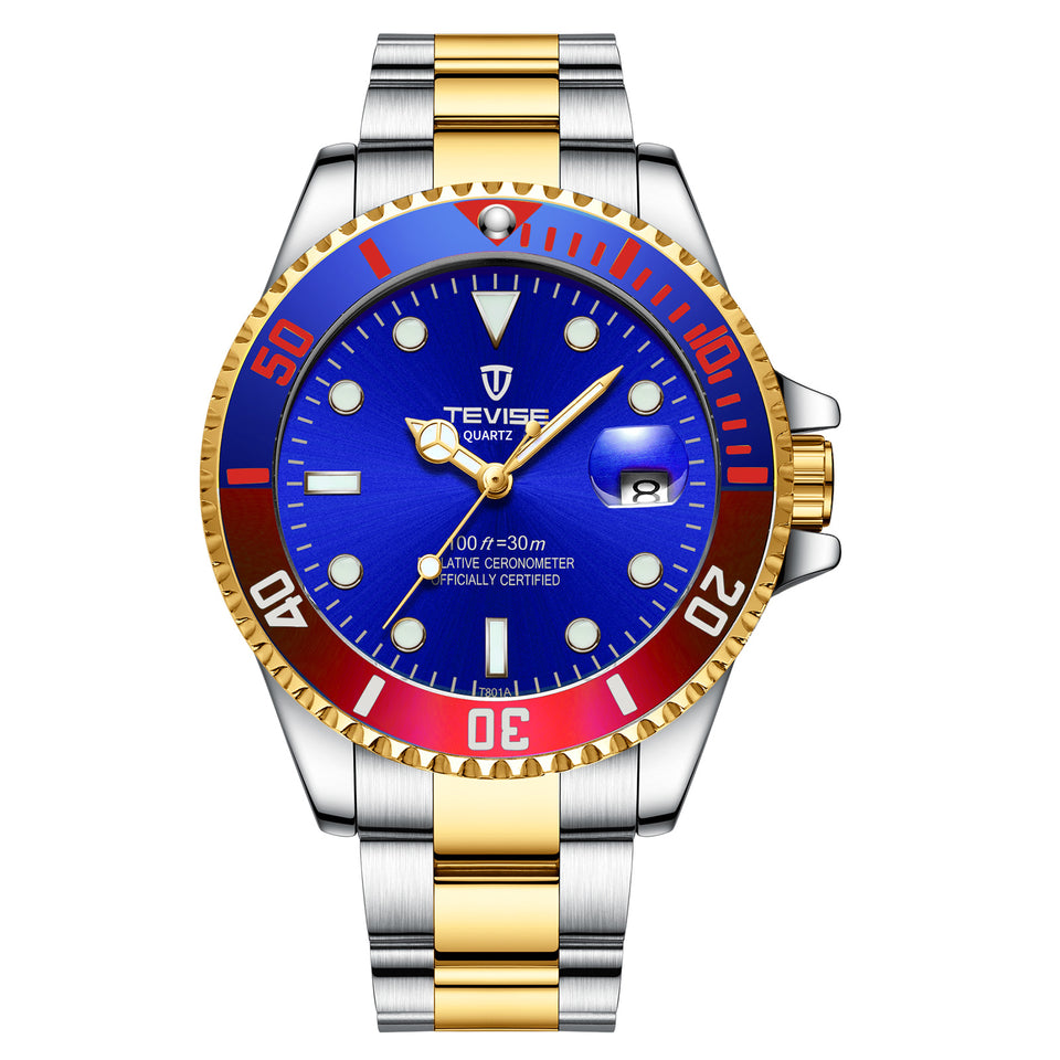 Quartz Watch Sports Luminous