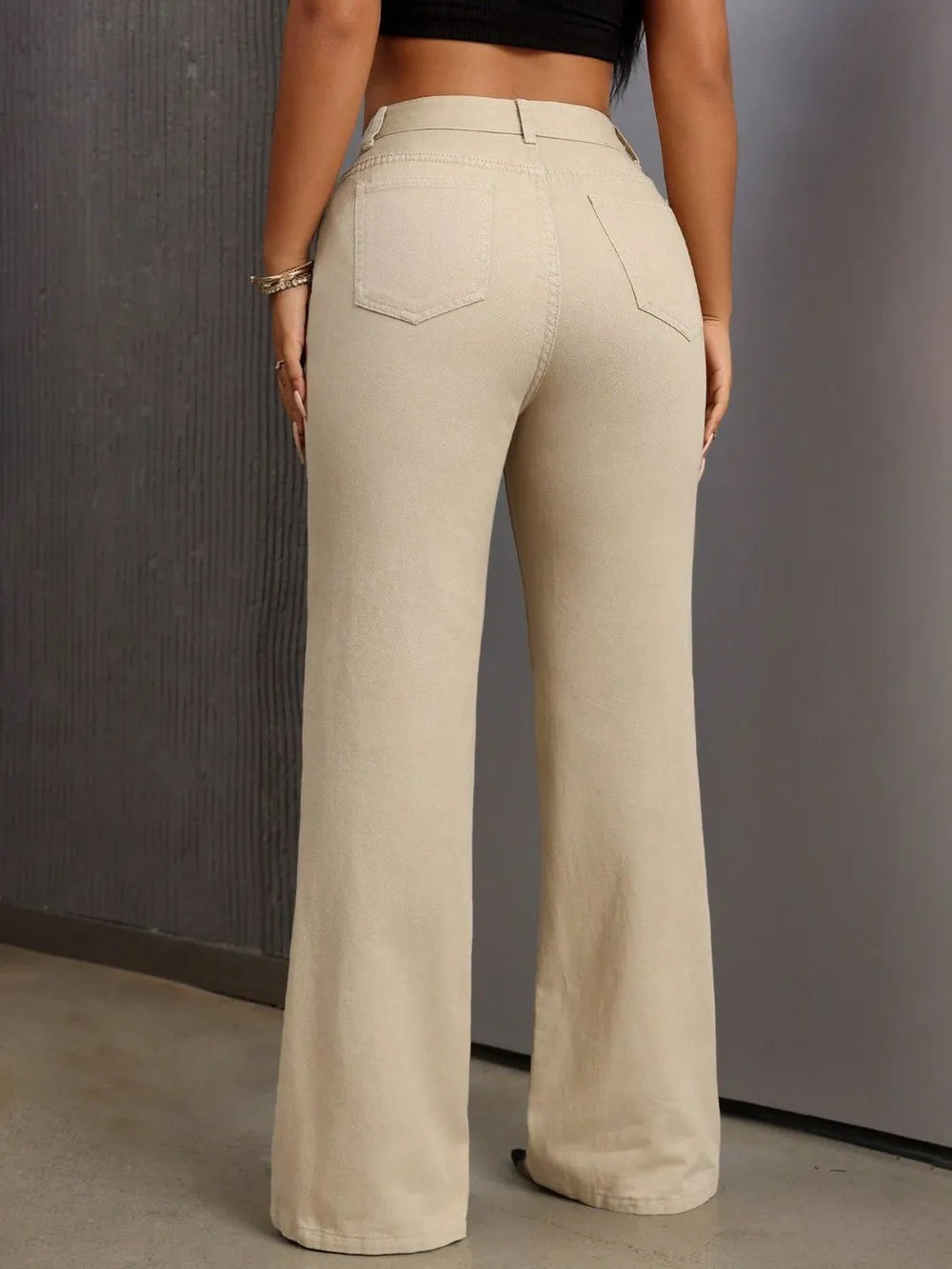 Shop Bootcut Jeans with Pockets - Women's Fashion | Akatonbo