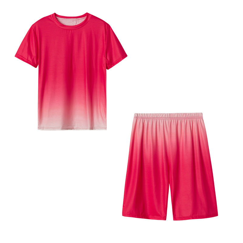 Short-Sleeved Shorts Two-Piece Set