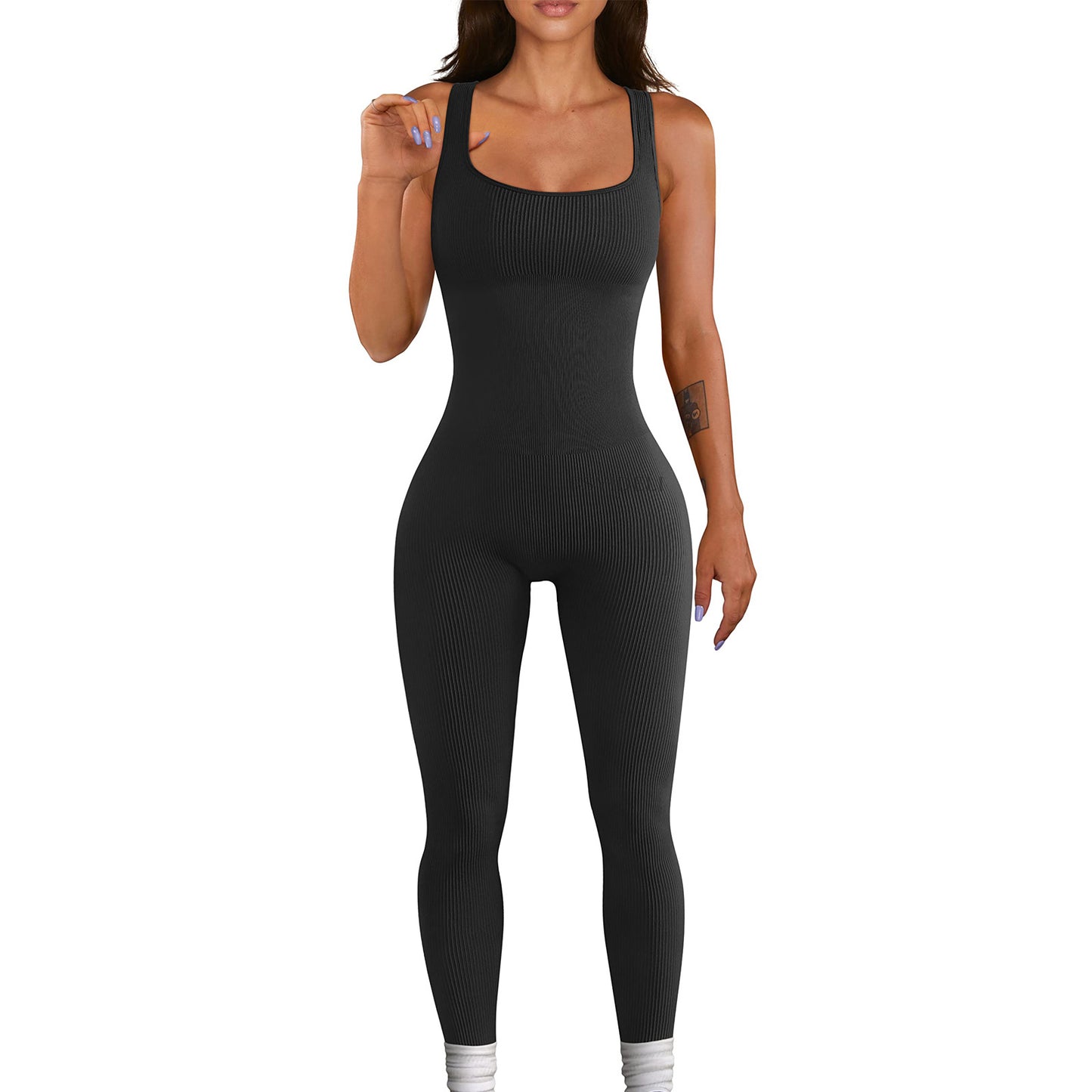 Akatonbo Women'S Sleeveless Vest Bodysuit