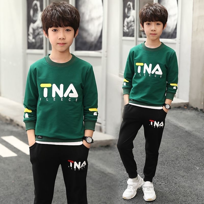 Boys Sports Autumn Cotton Suit Pants Children's Clothing