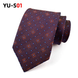 New Retro Style Gentleman Men's Flower Suit Tie